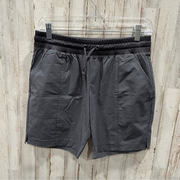 Ideology Gray Ripstop 7” Ripstop Quick Dry Performance Shorts Hiking Womens XS - Picture 1 of 7